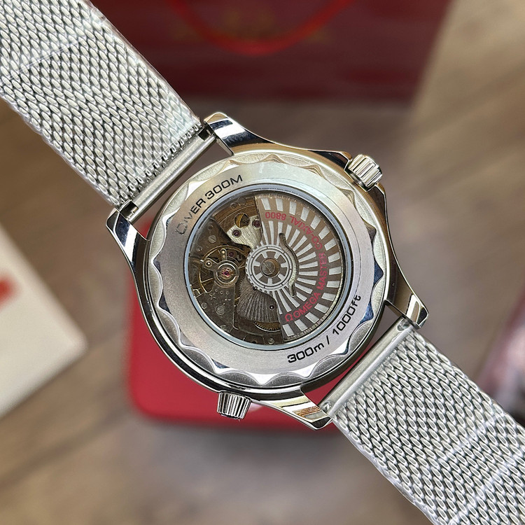 امگا اتوماتیک جیمزباند بند حصیری