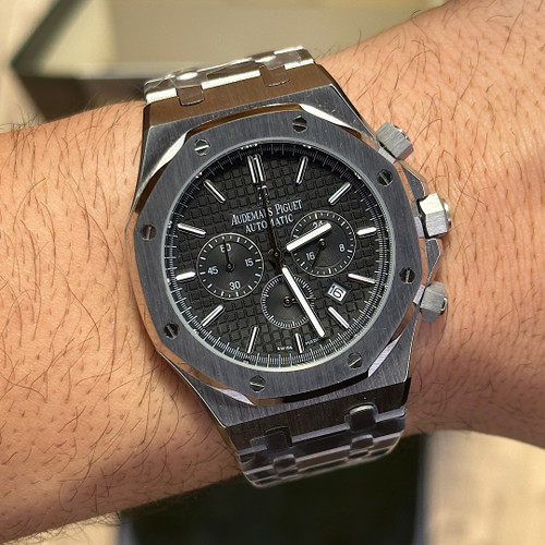 ساعت مردانه اودمارپیگه مدل رویال اوک کرنوگراف