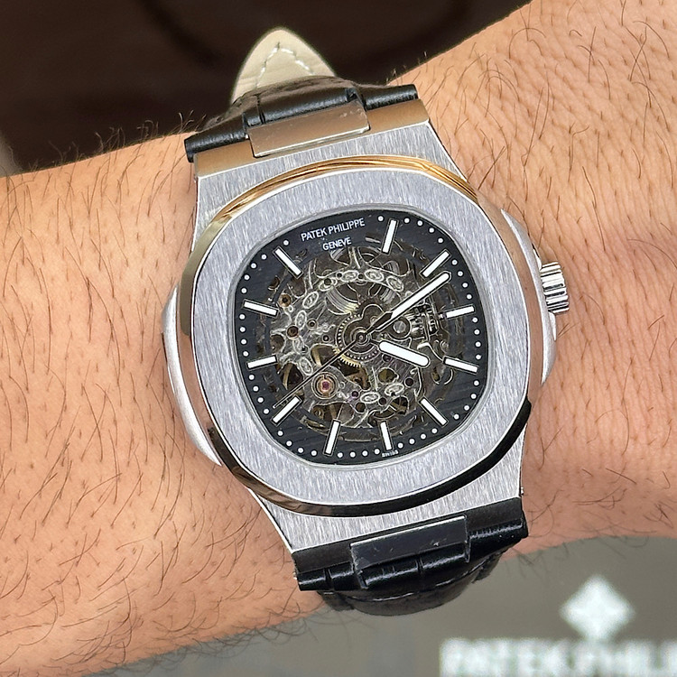 ساعت مردانه پتک فیلیپ مدل اسکلیتون اتوماتیک