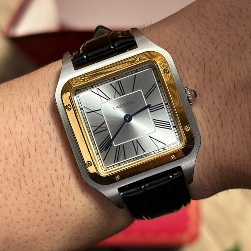 خرید ساعت کارتیر سانتوس دموند مردانه | santos dumont cartier