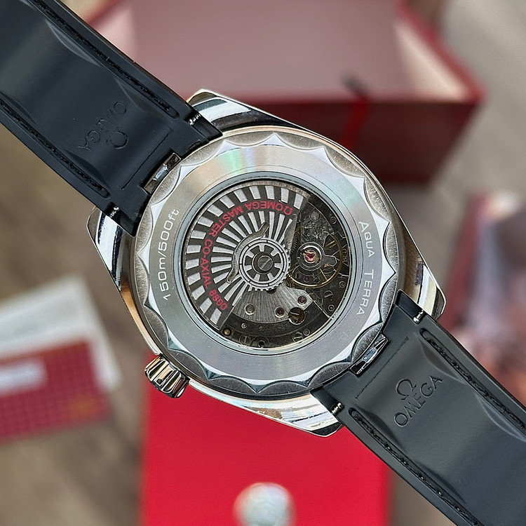 ساعت مچی امگا آکواترا مشکی OMEGA Seamaster Aqua Terra 150M