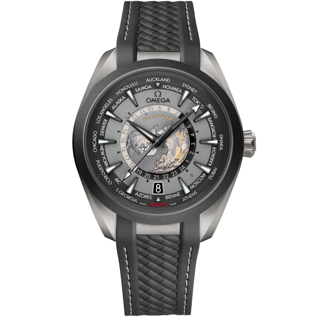 ساعت مچی امگا آکواترا مشکی OMEGA Seamaster Aqua Terra 150M