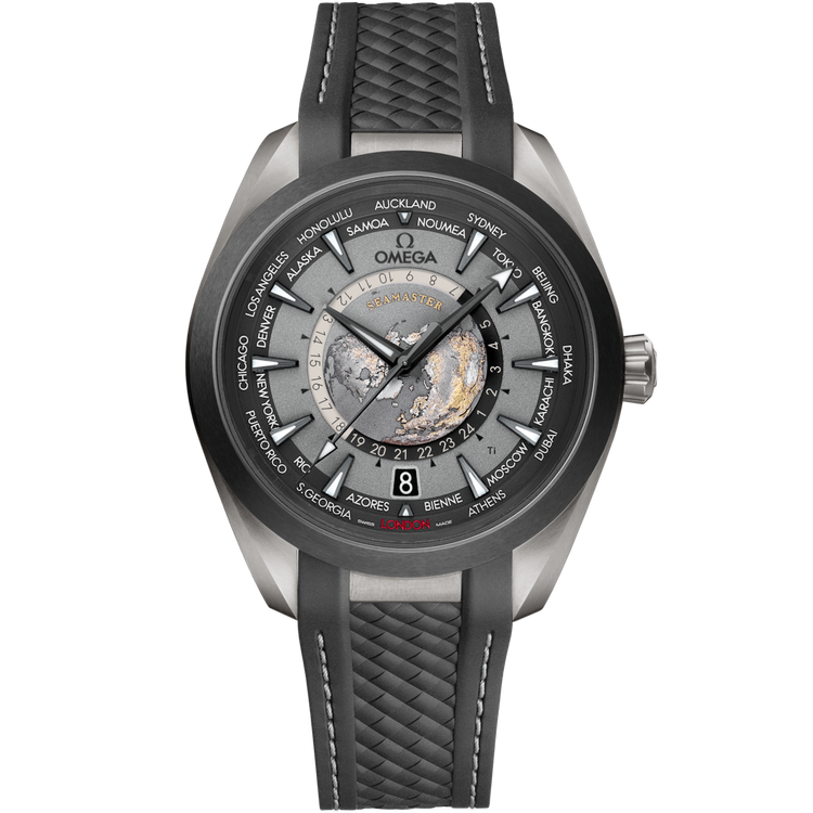 ساعت مچی امگا آکواترا مشکی OMEGA Seamaster Aqua Terra 150M